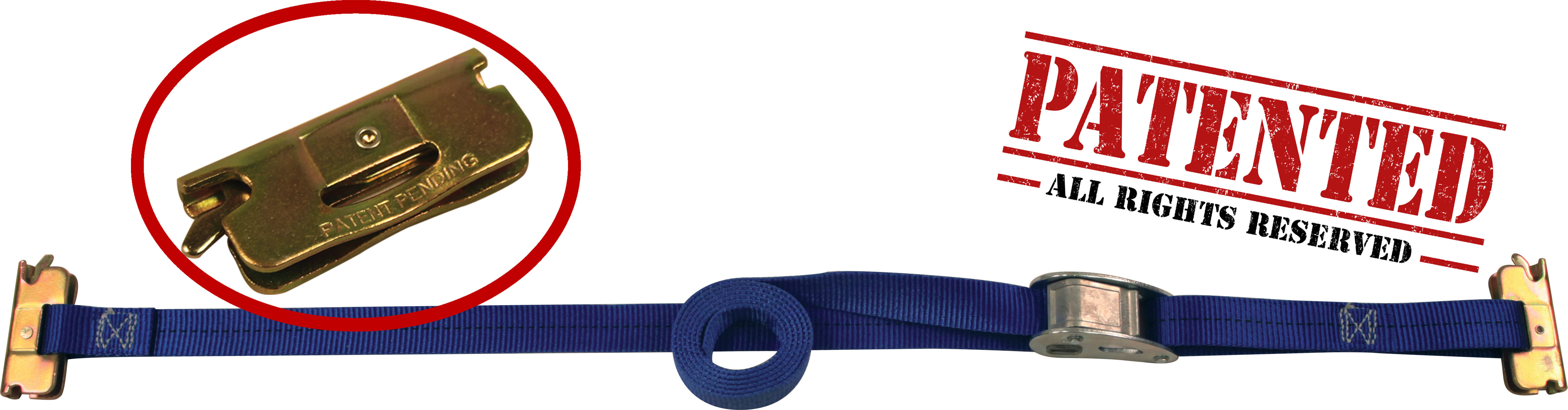 Hook Rail 2-Pack - Wall Mounted Strap Organizer For Ratchet Straps, Bungee Cords & More
