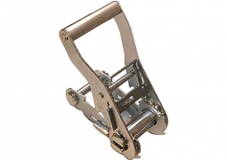 2" Short Wide Handle Ratchet - White Zinc (11,000 lbs)