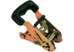 1" Wide Handle Ratchet with Rubber Grip Handle (4,400 lbs)