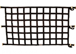 2" Cargo Net 41" x 80" with Cam Buckles & Spring E Fittings - Black