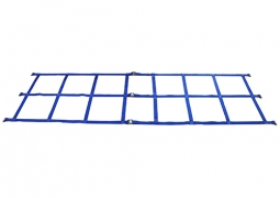 2" Adjustable Cargo Net - 42" x 140" with Cam Buckle and Spring E-Fittings