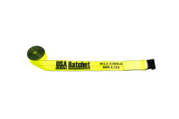 4" x 30' Winch Strap with Flat Hook