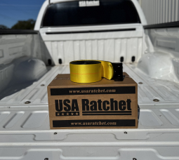 4” X 30’ Winch Strap with Heavy Duty Flat Hooks