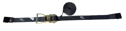 1 1/2" X 6' SPIN FREE Ratchet Strap with Flat Hooks