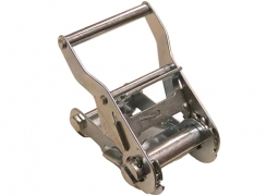 2" Wide Handle Interior Ratchet - White Zinc (4,400 lbs)