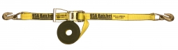 2" X 30' SPIN FREE Ratchet Strap Assembly with Grab Hook