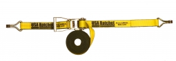 2" x 27' SPIN FREE Ratchet Strap with Wire Hooks