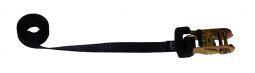 1" x 5' Endless Rubber Grip Handle Ratchet Strap