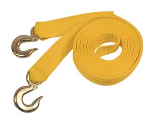 2 x 15' Recovery Tow Strap with Tow Hooks