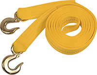 2" Recovery Tow Strap with Tow Hooks